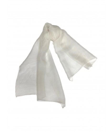 Scarf Silk Ivory
